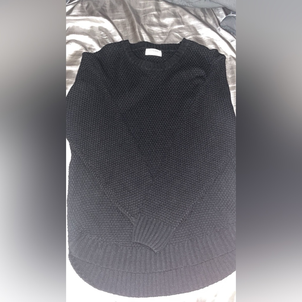 Black Knit Sweater
